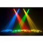 (4) American DJ INNO POCKET SPOT PEARL Mini Moving with DMX 25ft Cables and Remote ControlsHead