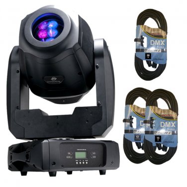 ADJ Products Inno Spot Elite LED Lighting for Stage. W/ 1 DMX 15FT-25FT and 50FT.