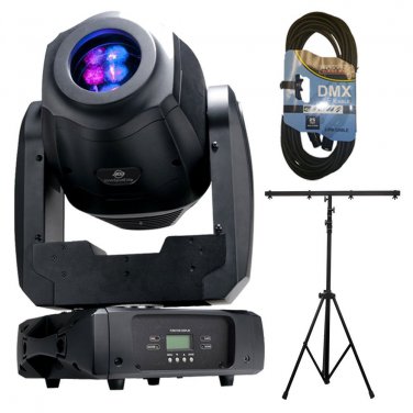 ADJ Products Inno Spot Elite LED Lighting for Stage. W/ Stand and 1 DMX Cables 25FT
