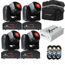 American DJ Inno Pocket Spot LED. W/ CHAUVET XPRESS-512 + 3 25FT DMX Cables.