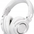 Audio-Technica ATH-M50xWH Professional Studio Monitor Headphones