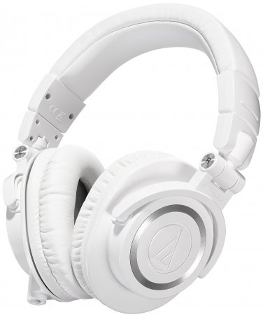 Audio-Technica ATH-M50xWH Professional Studio Monitor Headphones