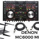 Denon DJ DNMC6000MK2 Professional Digital Mixer and Controller + Free Laptop Stand and XLR Cbales.