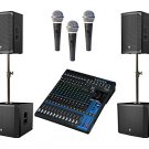 Church Sound System with Electro-Voice EKX , Yamaha Mixer, and 3 FREE Mics