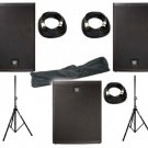 Electro-Voice ELX115P 15" (Pair) / EV ELX118P FREE  Stands  / FREE (3) XLR  Cables 20ft ea
