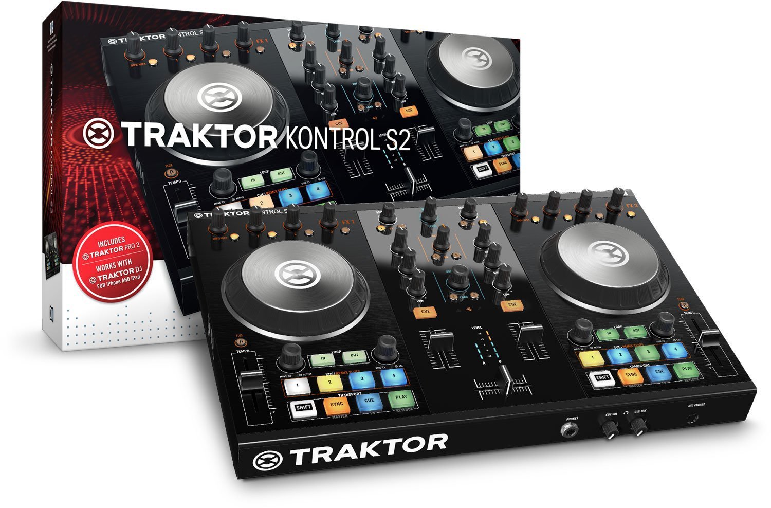 Tractor control. Контроллер traktor kontrol s2 mk3. -контроллер native instruments traktor kontrol s2 mk2. Native instruments traktor kontrol. Контроллер traktor s4 mk2.