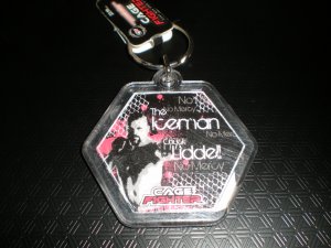 chuck liddell ufc mma fighter keychain