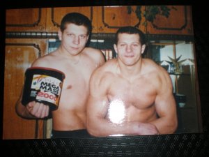 Fedor & Aleksander Emelianenko Rare Childhood Photo Pride Fc