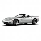 Mattel 2005 Silver C6 Convertible 1/18 Corvette