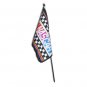 NASCAR Logo 12 x 18 Stick Flag BSI Products
