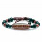  Tibetan Bracelet - dZi Beads - Style 9