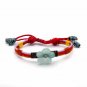 Jessica Bracelet - Single Flower, Purple/Red/Yellow