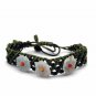 Jessica Bracelet - Three Flower Light Green