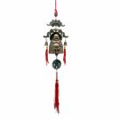 Buddha Blessing Brass Bell - 13.75 inch