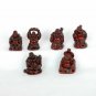 Buddha Set - Gold Resin - 2 inch