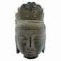 Stone Kwan Yin Head - 9 inch