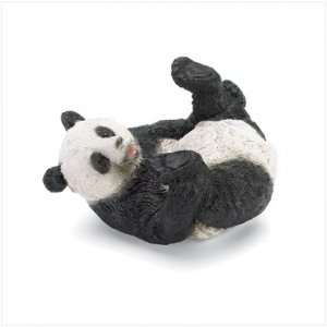 Playful Panda Figurine