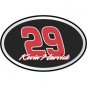 #29 Kevin Harvick Color Auto Emblem Team Promark