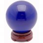 Crystal Ball - Blue - 2.4 Inches
