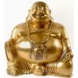 Laughing Buddha - Brass Sculpture