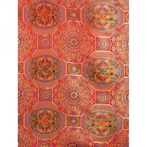 Multi-Color Tibetan Floral Brocade