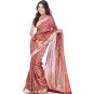 Maroon Bridal Banarasi Sari with All-Over Golden Weave