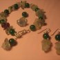 Ionitechips/8mm Green Jade set.