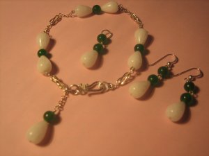 White/Green Jade set.
