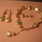 Pink Coin Freshwater pearl set.
