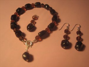 Amythest/Crystal Set.