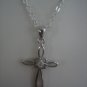 Crystal Cross Necklace