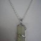 Jade Pendant Necklace.