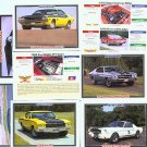 MUSCLECARDS COLLECTOR CAR CARS CARDS MUSCLECARS SET BUICK CHEVY OLDS PONTIAC MUSTANG AMC CORVETTE