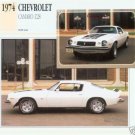 1974 74 CHEVY CAMARO Z-28 Z28 350 5.7L COLLECTOR