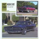 1967 67 1968 68 MERCURY COUGAR XR-7 XR7 GTE GT-E 1967 67 1968 68 MERCURY COUGAR XR-7 XR7 GTE GT-E