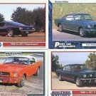 1965 65 FORD MUSTANG K-GT FASTBACK COLLECTOR CAR CARDS 1965 65 FORD MUSTANG K-GT FASTBACK COLLECTOR CAR CARDS