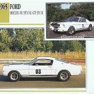1965 65 FORD SHELBY MUSTANG G.T.350 GT350 R RACE 289 COLLECTOR COLLECTIBLE 1965 65 FORD SHELBY MUSTANG G.T.350 GT350 R RACE 289 COLLECTOR COLLECTIBLE