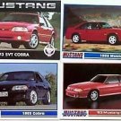 1993 93 FORD MUSTANG SVT COBRA GT 5.0 COLLECTOR COLLECTOR COLLECTIBLE MUSTANGS
