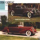 1934 34 CADILLAC V16 VICTORIA COUPE AERO COLLECTIBLE COLLECTOR