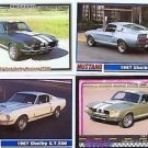 1967 67 FORD FORDS MUSTANG SHELBY GT 500 GT500 FASTBACK COLLECTIBLE MUSTANGS