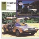 1981 81 1982 82 DE LOREAN DELOREAN DMC 12 COLLECTOR COLLECTIBLE 1981 81 1982 82 DE LOREAN DELOREAN DMC 12 COLLECTOR COLLECTIBLE