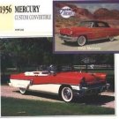 1956 56 MERCURY CUSTOM CONVERTIBLE COLLECTOR COLLECTIBLE