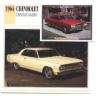 1964 64 CHEVROLET CHEVY CHEVELLE MALIBU COLLECTOR COLLECTIBLE