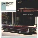 1960 60 LINCOLN MARK V CONVERTIBLE COLLECTOR COLLECTIBLE 1960 60 LINCOLN MARK V CONVERTIBLE COLLECTOR COLLECTIBLE
