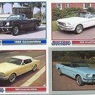 1965 65 FORD MUSTANG CONVERTIBLE COLLECTIBLE CARDS NICE