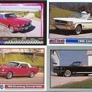 1966 66 FORD MUSTANG CONVERTIBLE COLLECTIBLE CARDS NICE 1966 66 FORD MUSTANG CONVERTIBLE COLLECTIBLE CARDS NICE