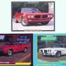 1970 70 PONTIAC GTO JUDGE COLLECTOR CARDS MUSCLECARDS