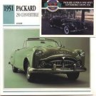1951 51 PACKARD 250 CONVERTIBLE COLLECTOR COLLECTIBLE 1951 51 PACKARD 250 CONVERTIBLE COLLECTOR COLLECTIBLE