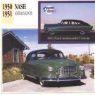 1950 50 1951 51 NASH AMBASSADOR COLLECTOR