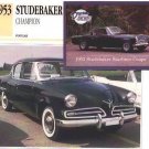 1953 53 STUDEBAKER CHAMPION REGAL COLLECTOR 1953 53 STUDEBAKER CHAMPION REGAL COLLECTOR